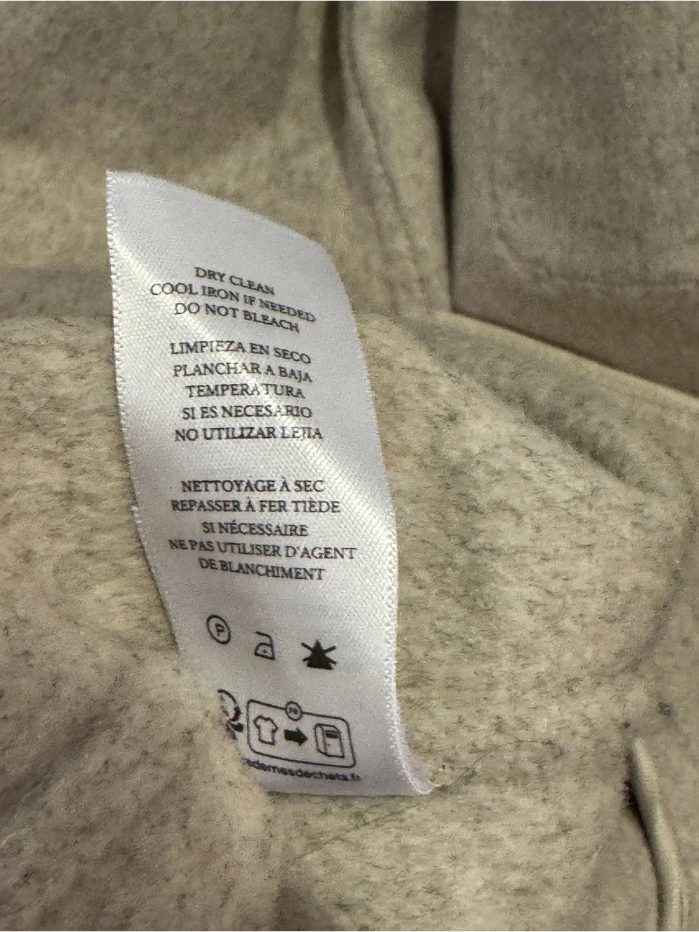 Rails Odyssey Whipstitch Detail Wool Blend Jacket Shacket Shade Oatmeal $398.00 - Picture 14 of 16